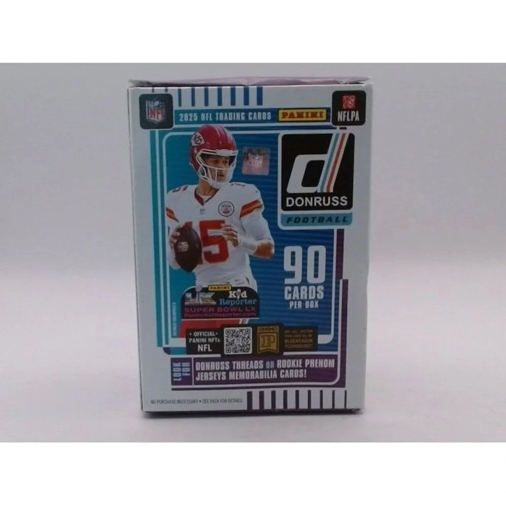 2025 Panini Donruss -  Football Trading Cards Blaster Box, BRAND NEW IN BOX